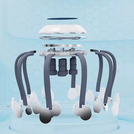Electric Octopus Claw Scalp Head Scratcher Relief Massager Hands Therapeutic