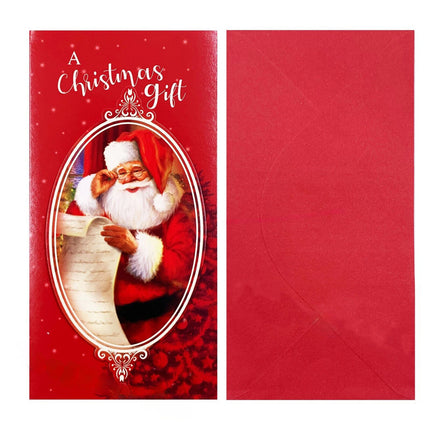 16pk 3D Christmas Money Wallet & Envelope Gift Holder Pocket Gift Card Voucher