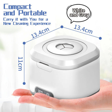 Dental Ultrasonic Retainer Cleaner - 49kHz Ultrasonic Pod for Denture Jewelry