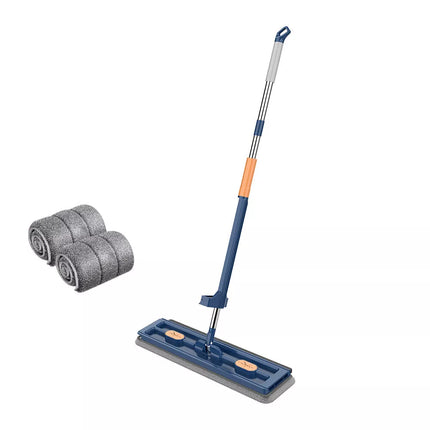 Roseionly New Upgrade Style Large Flat Mop,360°Rotating Magic Self Wringing Mop