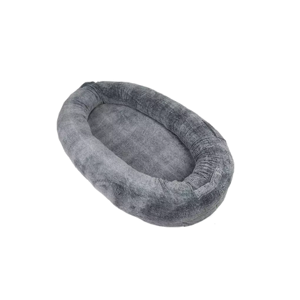 XXL Human-Sized Dog Bed Washable Orthopedic Pet Bed Bean Bag with Soft Blanket