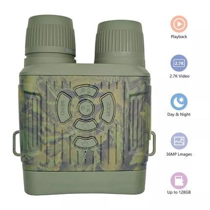 10X Digital Zoom 1080P Infrared Binoculars Night Vision Monocular for Hunting