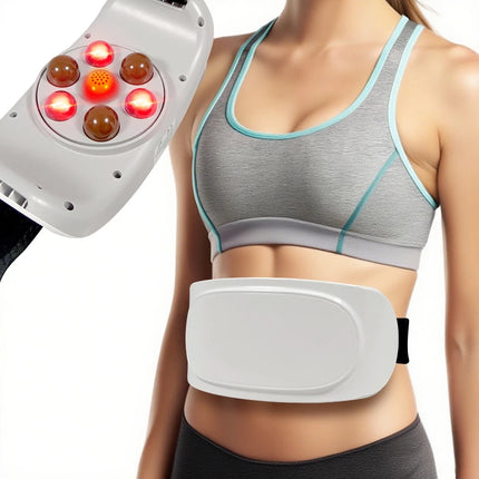 Electric Wireless Abdominal Massager for Fat Burning & Digestion with 3 Massage