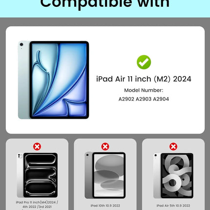 iPad Air 6/7(11'')2024/25 2Pcs Hydrogel Screen Protector For Apple iPad Air 6/7 Au