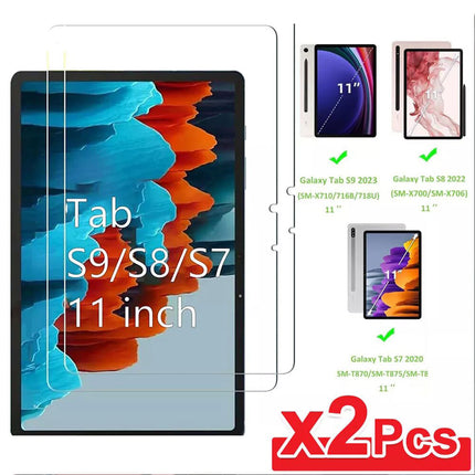 x2 Samsung galaxy Tab S9 S9FE S8 S7 S10 S10 FE 11 inch 11‘’ screen protector