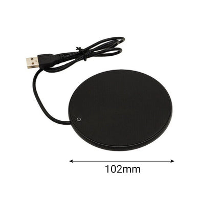 2PCS Smart USB Coffee Mug Warmer Tea Milk Cup Heater Pad Heating Plate Office Home