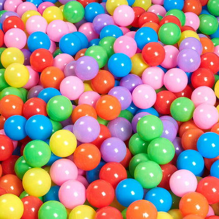 200/800/1000x Colorful Ocean Ball Pit Balls Soft PE Balls Outdoor Party Swimming Pool