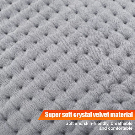 60cm Electric Heat Pad Adjustable Heating Mat Warmer Blanket Back Pain Relief