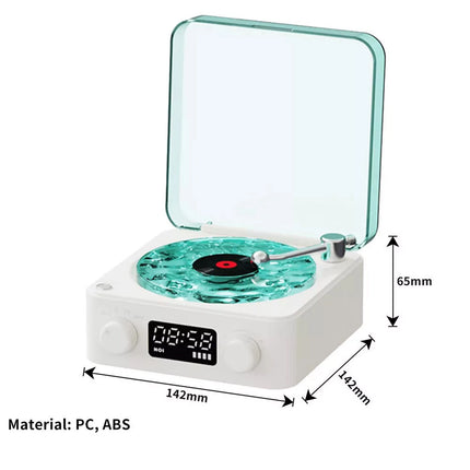 2025 Bluetooth Vinyl Record Player Waves, Four Modes, The Waves Vinyl Player