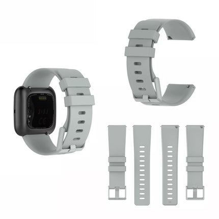 Grey Fitbit Versa 2 Watch Repacement Silicone Sport Fitness Band Strap Wristband Lite