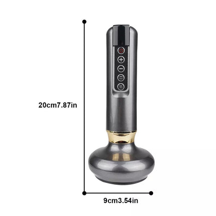 Electric Cupping Massager Vacuum Suction Cup GuaSha Anti Cellulite Beauty Health