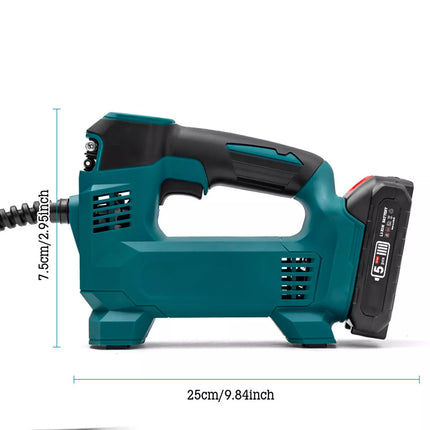 For Makita 18V Cordless Car Tyre Inflator Pump Air Compressor Battery Charger