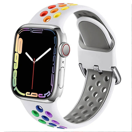 For Apple Watch Band IWatch Series 11 46mm SE 3 44mm Ultra 49mm Silicone Sport band