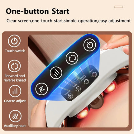 Electric Wireless Abdominal Massager for Fat Burning & Digestion with 3 Massage