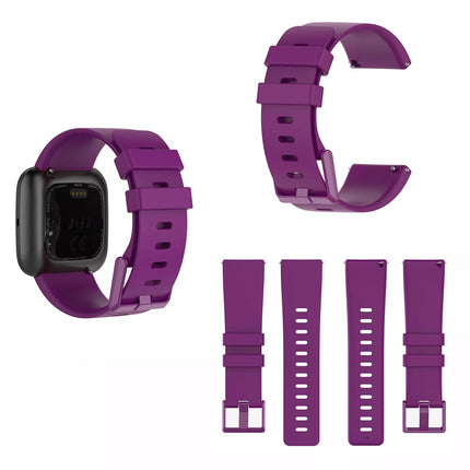 Purple Fitbit Versa 2 Watch Repacement Silicone Sport Fitness Band Strap Wristband Lite