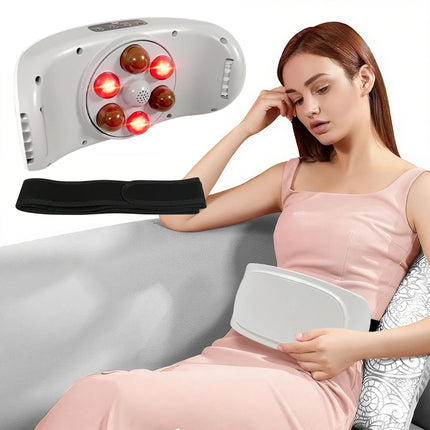 Electric Wireless Abdominal Massager for Fat Burning & Digestion with 3 Massage
