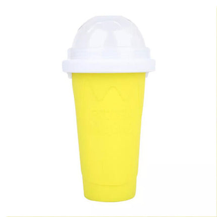 Yellow Slushie Maker Cup Quick Freeze Magic Squeeze Cup Milkshake Cup Ice Cream Maker (Copy)
