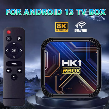 Smart TV BOX for Android 13.0 5G WiFi 8K HD Quad Core Media Player AU HDMI