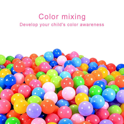 200/800/1000x Colorful Ocean Ball Pit Balls Soft PE Balls Outdoor Party Swimming Pool