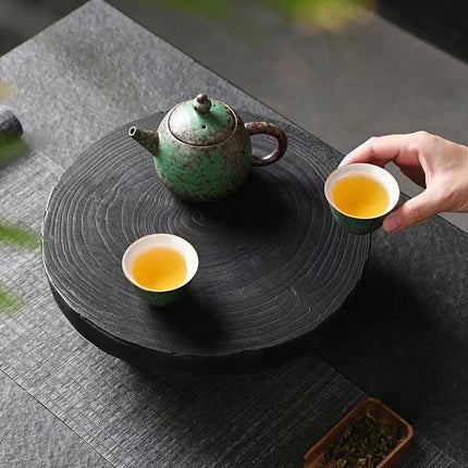 Fashion and luxury Wood Tea Table Handcrafted Original Coffee Art Tray Living AU