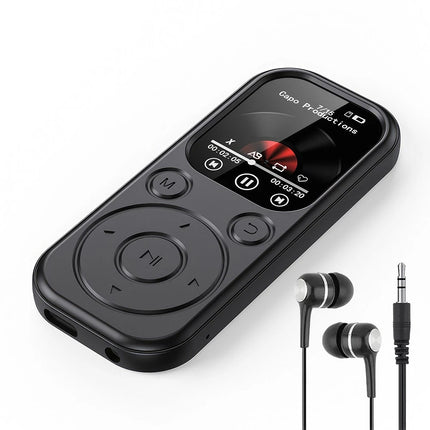 2" Color Screen MP3 Bluetooth Music Player with Speaker FM Radio Voice Recorder