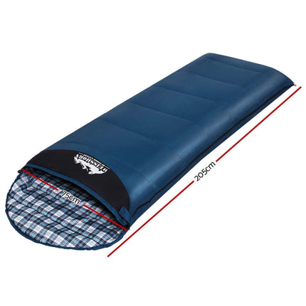 Sleeping Bags Single Sleeping Bag Camping Hiking Winter Thermal