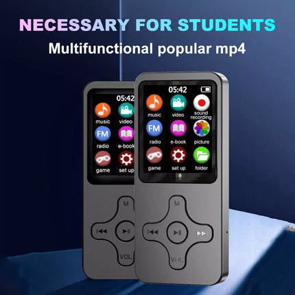 32 GB MP3 MP4 Music Player 1.8'' Screen Portable Radio Voice Recorder Gifts