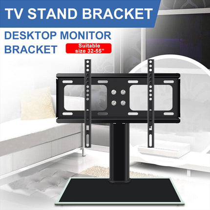 32' 55' 70' TV Stand Bracket Desktop LCD LED Plasma Swivel Mount Tabletop