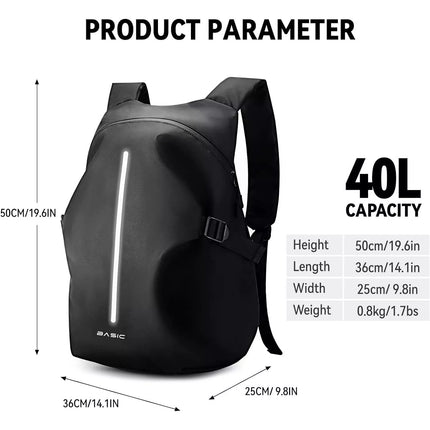 Large Capacity Motorcycle Helmet Bag Waterproof Cloth Moto Motorbike Backpack