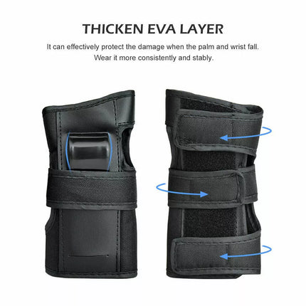 Adult Children Knee/Elbow Pads Protective Gears for Skateboard Cycling Scooter L