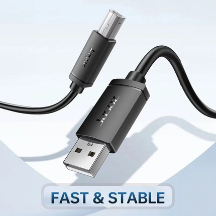 0.5M JASOZ USB Cable for Printer Brother Canon Dell Epson HP Male Type A to B