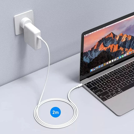 96W USB-C Power Charger Adapter MacBook Pro 16 15 M1 M2 Type C Charging Cable