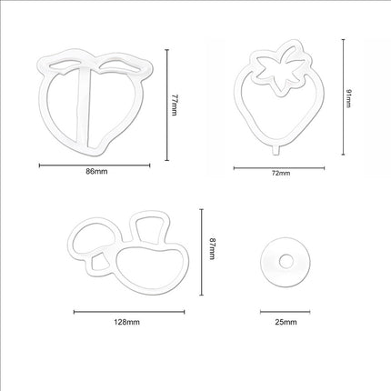 DIY Baking Mold 3D Fondant Chocolate Jelly Mould for Cake Decorating
