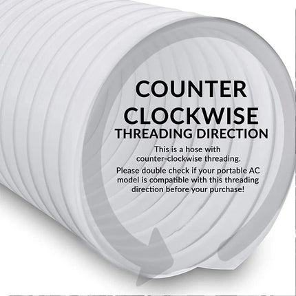 130MM X 1.5M Flexible Air Conditioner Parts Exhaust Pipe Vent Hose Tube Duct Outlet
