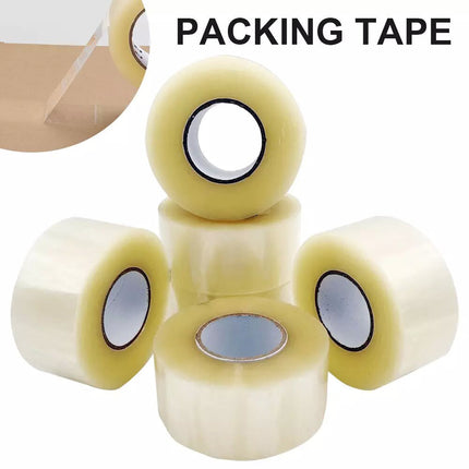 Packing Tape 12 Rolls Package Clear Sticky Sealing Tape 48mm 75M 52UM