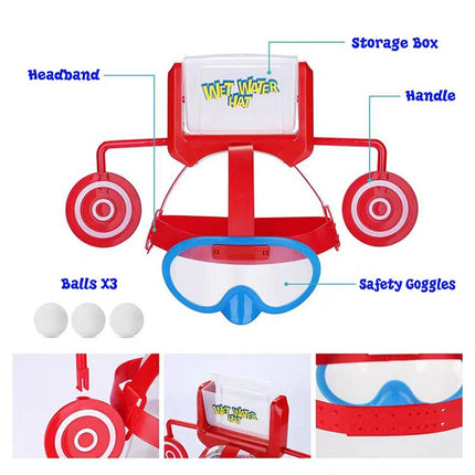 Funny Interactive Splash Water Tank Hat Game Party Dunk Hilarious Family Toy Fun