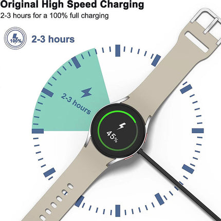Samsung Galaxy Watch 7 6 5 4 3 Wireless Charger Cable USB Active