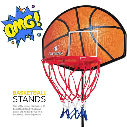 2 - in - 1 Kids Basketball Hoop and Archery Game Set Toys Gift Sport Center