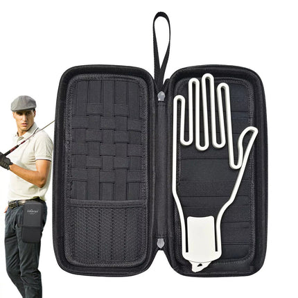 Golf Gloves Holder Protector Organizer Case With Storage Slots And Gloves Shaper