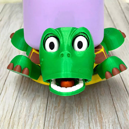 Turtle-shaped Coaster Cute Turtle Drink Adorable 3d Printed Coasters Funny
