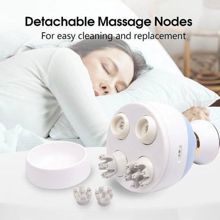 Head Neck Revive Octopus Relax Stress Scalp Tool Massage Equipment Massager