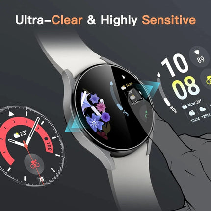 3Pcs Screen Protector for Samsung Galaxy Watch 8 7 6 5 4 40mm 47mm Ultra