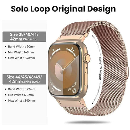 Apple Watch Band Series 11 10 9 42mm 46mm SE 3 SE 2 40mm 44mm iWatch Strap