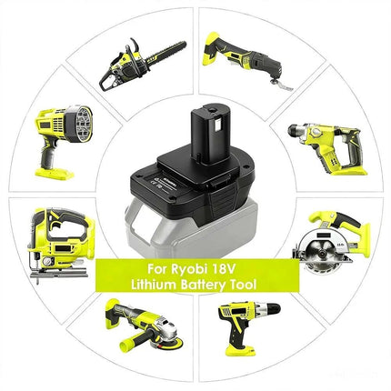 Battery Converter for Makita to Ryobi Battery Adapter MIL18DL M18 18V Lithium