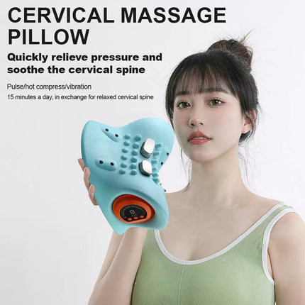 Neck Massager Shiatsu Pillow  Therapeutic Heat Massage for Pain Relief and Relaxation