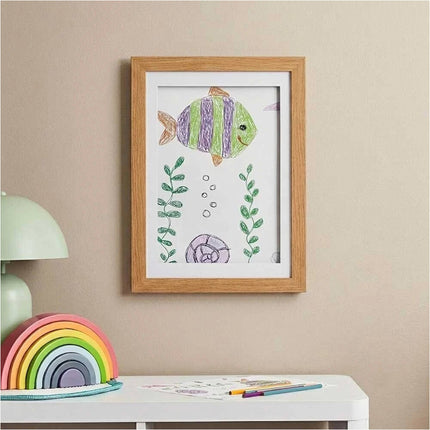 A3 A4 Artists Frames Hold 150 Pictures Creative Art Wooden Artwork Display- Wood
