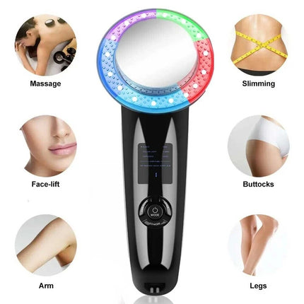Ultrasonic Cavitation Fat Burner Remove Body Slimming & Face Skin Beauty Machine