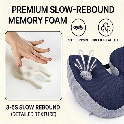 Universal Car Seat Cushion Memory Foam Office Chair Breathable Comfortable Pad