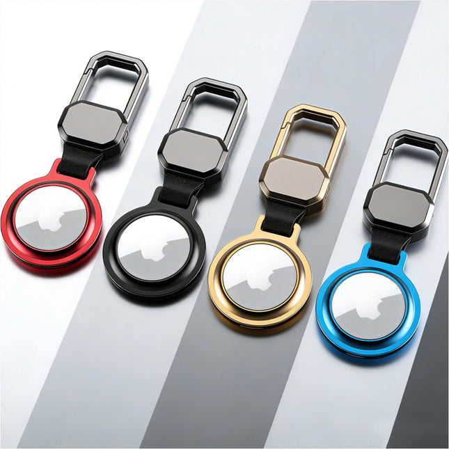 4 Pcs For Apple AirTag Heavy Duty Metal Case Air Tag Shell Shockproof Cover