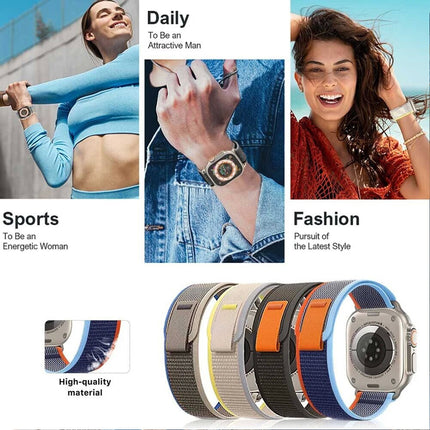 Premium Nylon Sports Apple Watch Band iWatch Strap Series 11 46mm SE 3 44mm Ultra 49mm
